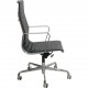 Charles Eames Ea-119 kontorstol i sort læder