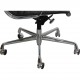 Charles Eames Ea-119 kontorstol i sort læder