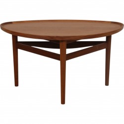 Finn Juhl Eye Coffeetable of walnut