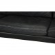 Hans Wegner CH-103 3.seater sofa in grey leather