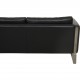 Hans Wegner CH-103 3.seater sofa in grey leather