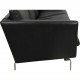 Hans Wegner CH-103 3.seater sofa in grey leather