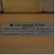 Hans Wegner CH-103 3.seater sofa in grey leather