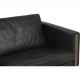 Hans Wegner CH-103 3.seater sofa in grey leather