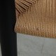 Sæt med 4 sorte Hans Wegner CH24 stole