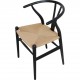 Sæt med 4 sorte Hans Wegner CH24 stole