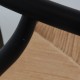 Sæt med 4 sorte Hans Wegner CH24 stole
