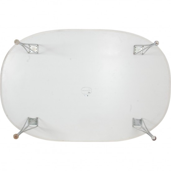 Piet Hein hvidt Super elipse bord 180x120 Cm 1989