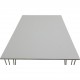 Piet Hein gråt firkantet bord 140x80 Cm