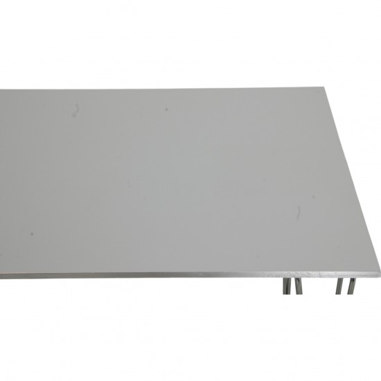 Piet Hein gråt firkantet bord 140x80 Cm