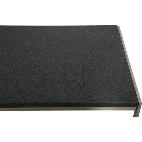 Poul Kjærholm PK63a bord sort granit