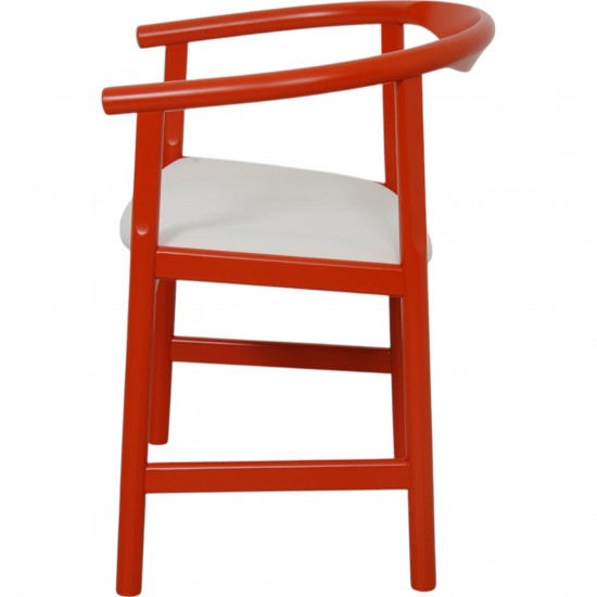 Hans Wegner orange PP203 stol