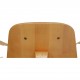 Hans Wegner CH07 Shell chair i natur læder