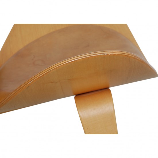 Hans Wegner CH07 Shell chair i natur læder
