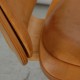 Hans Wegner CH07 Shell chair i natur læder