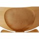 Hans Wegner CH07 Shell chair i natur læder