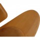 Hans Wegner CH07 Shell chair i natur læder