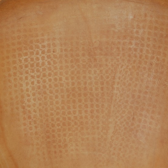 Hans Wegner CH07 Shell chair i natur læder