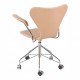 Arne Jacobsen Seven office chair 3217 with natural leather