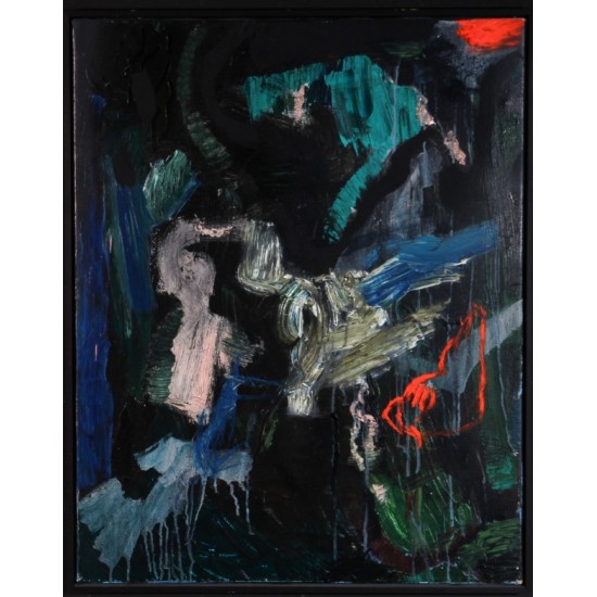 Jens Birkemose (1942-2022): Abstrakt komposition. 