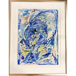 Carl-Henning Pedersen (1913-2007) Vand Spejl.