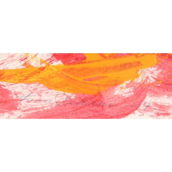 Finn Pedersen Akryl på papir.