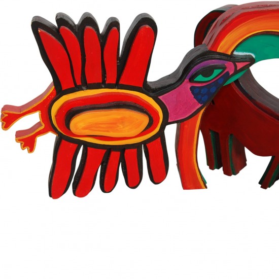 Corneille, Rainbow with cat