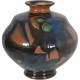 Herman A. Kähler vase af lertøj. 