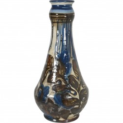 Herman A. Kähler. Høj vase af lertøj.