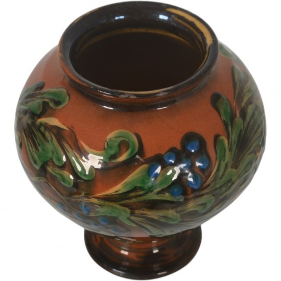 Herman A. Kähler vase af lertøj.