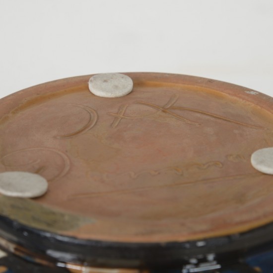 Herman A. Kähler. Gulvvase af lertøj. 