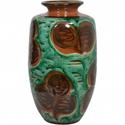 Herman A. Kähler. Vase af keramik.