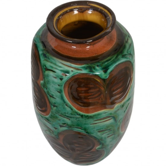 Herman A. Kähler. Vase af keramik.