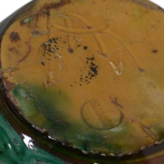 Herman A. Kähler. Vase af keramik.