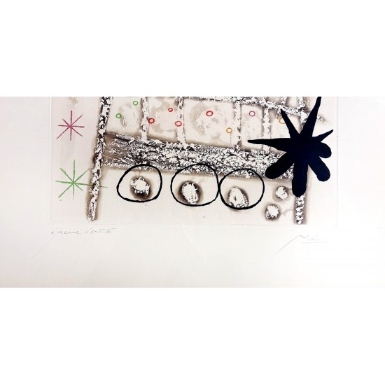 Joan Miró (1893-1983). Les Forestiers Bistre