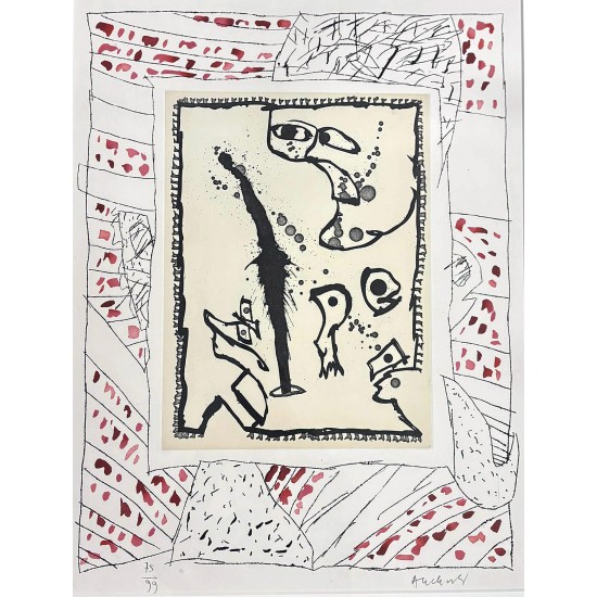 Pierre Alechinsky Etching