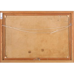 Wiliam Skotte Olsen: Uden titel  Olie på lærred. 