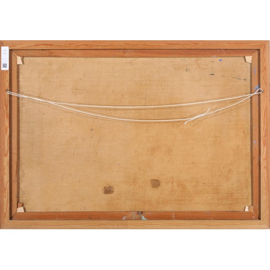 Wiliam Skotte Olsen: Uden titel  Olie på lærred. 