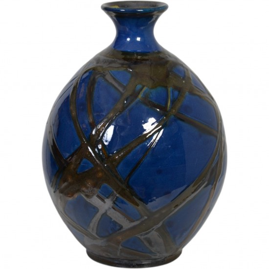 Herman A. Kähler. Vase af keramik. 