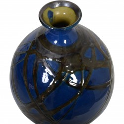 Herman A. Kähler. Vase af keramik. 