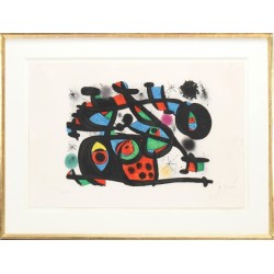 Joan Miro (1883-1993): 'La Rapt'.