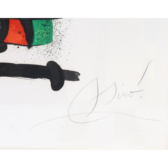 Joan Miro (1883-1993): 'La Rapt'.