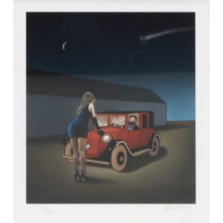 Ole Ahlberg (født 1949). Erotisk komposition.