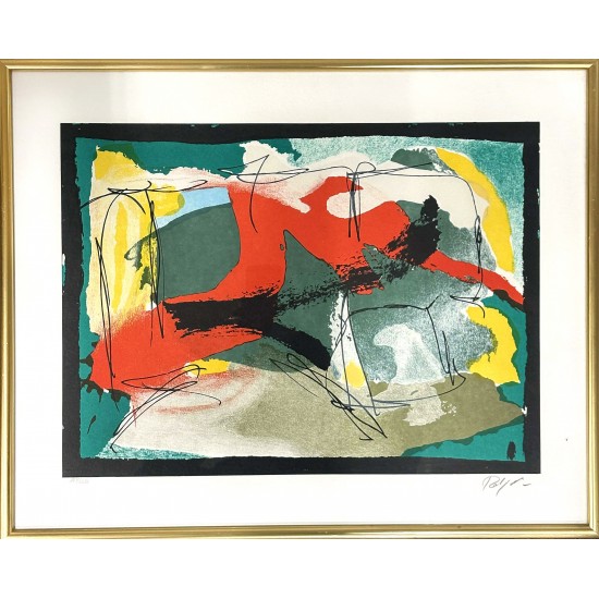 Robert Jacobsen (1912-1993): Komposition. Ca. 1985. 