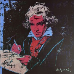 Andy Warhol "Beethoven"  Andy Warhol "Beethoven"