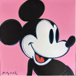 Andy Warhol "Mickey Mouse" Andy Warhol "Mickey Mouse"