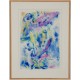 Carl-Henning Pedersen (1913-2007): 'Dawn'. Akvarel Carl-Henning Pedersen (1913-2007): 'Dawn'. Akvarel