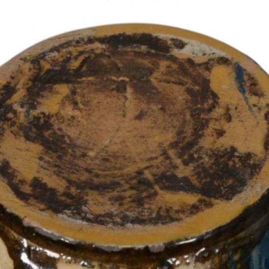 Herman. A. Kähler.Vase af lertøj. 