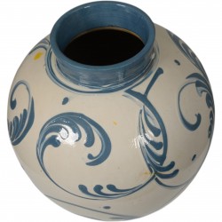 Herman. A. Kähler. Vase af lertøj.