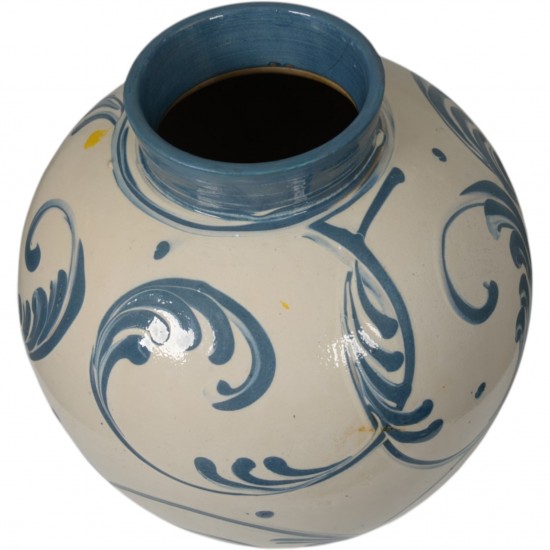 Herman. A. Kähler. Vase af lertøj.